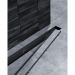 Душевой лоток Timo Drain System 1000 DS230210/03 с панелью plate, Черный