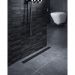 Душевой лоток Timo Drain System 900 DS230109/03 с вставкой lines, Черный
