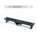 Душевой лоток Timo Super Plast SP10-900 SP10900-DG10900 с порогами из нержавеющий стали и декоративной вставкой DG10-900