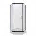 Душевой уголок Тритон (Triton) Дэка-Блэк 900х900х2070 мм, прозрачный 6 мм, профиль черный (Щ0000059782) низкий поддон (3 места+сифон D90мм)