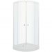 Душевой уголок Тритон (Triton) Ультра 800х800х1910 мм, прозрачный 4 мм, профиль белый (Щ0000040486) А, низкий поддон (3 места)