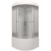 Душевая кабина Тритон (Triton) Лайт 900х900х2185 мм, прозрачный 4 мм, профиль белый (Щ0000061838) Б (9 мест+сифон D50)