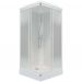 Душевая кабина Тритон (Triton) Сатин 900х900х2175 мм, Матовый 4 мм, профиль белый (Щ0000058486) А, низкий поддон, ДН4 (6 мест+сифон D90мм)