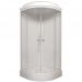 Душевая кабина Тритон (Triton) Экстра 880х880х2175 мм, прозрачный 4 мм, профиль белый (Щ0000062582) А (7 мест+сифон D50)