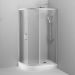 Душевое ограждение Am.Pm (Ам.Пм) Like Solo Slide 120x80, стекло прозрачное, профиль матовый серый, W83G-302U120CT64