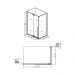 Душевой уголок Allen Brau Fantasy 140x90 см 3.11004-00, стекло прозрачное, профиль хром