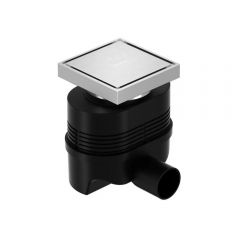 Душевой трап Allen Brau Priority 10х10 см, 9.50023.BN, никель брашированный