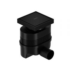 Душевой трап Allen Brau Priority 10х10 см, 9.50024.31, черный матовый