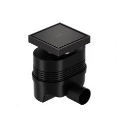 Душевой трап Allen Brau Priority 10х10 см, 9.50026.MG, графит брашированный