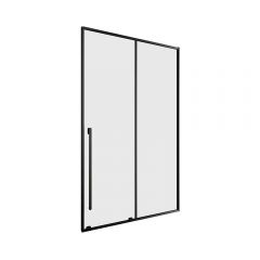Душевая дверь Allen Brau Fantasy 120 см 3.11006.31, стекло прозрачное, профиль черный матовый