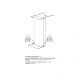 Душевая перегородка Allen Brau Infinity 2 Walk In, 120x200 см 3.21046.BBA.T, стекло тонированное, профиль черный брашированный