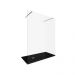 Душевая перегородка Allen Brau Infinity 2 Walk In, 160x200 см 3.21055.BA, стекло прозрачное, профиль серебро брашированное