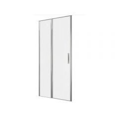 Душевая дверь Allen Brau Priority 100 см 3.31028.00, стекло прозрачное, профиль хром