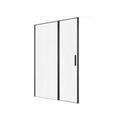 Душевая дверь Allen Brau Priority 100 см 3.31030.BBA, стекло прозрачное, профиль черный брашированный