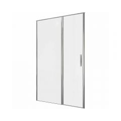 Душевая дверь Allen Brau Priority 140 см 0 3.31034.00, стекло прозрачное, профиль хром