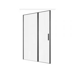Душевая дверь Allen Brau Priority 160 см 3.31039.BBA, стекло прозрачное, профиль черный брашированный