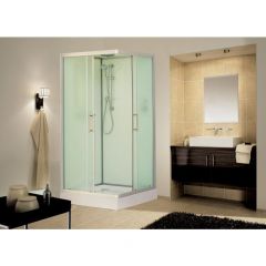 Душевая кабина Esbano (Эсбано) Elegancia квадратная с крышей EST-100CKR 100х100х210 см