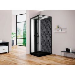 Душевая кабина Esbano (Эсбано) Elegancia прямоугольная с крышей ESB-1280CKR 120х80х210 см