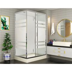 Душевая кабина Esbano (Эсбано) Econom прямоугольная с крышей ESE-129CKR 120х90х210 см