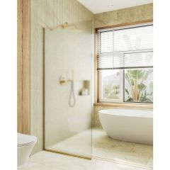 Душевая перегородка в профиле Maybahglass (Майбахгласс) 1950х990 мм, стекло 8 мм Сатин MGD-1357-3у