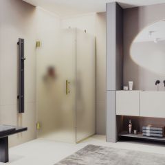 Душевой угол на петлях Maybahglass (Майбахгласс) 900х900х1950 мм, стекло 8 мм Сатин MGY-1306-3