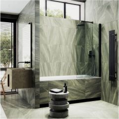 Шторка для ванны поворотная на монопетле Maybahglass (Майбахгласс) 1400х600 мм, стекло 6 мм Бесцветное MGV-598-6