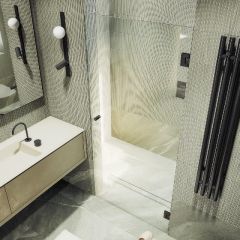 Душевая дверь Maybahglass (Майбахгласс) на петлях 1950х805 мм, Стекло 8 мм Бесцветное MGD-508-6