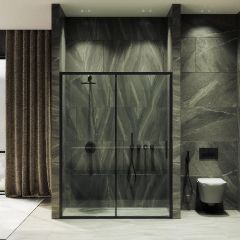 Душевая дверь Maybahglass (Майбахгласс), раздвижная,6 мм , Стекло Бесцветное,1950х1500 мм MGD-1277-6