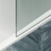 Шторка для ванны Maybahglass в широком профиле 1400х800 мм, стекло Бесцветное , профиль Золото MGV-64-3ш