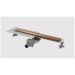 Душевой лоток Богеме с микролифтом Premium Linear 80см, нерж.сталь COPPER BRUSHED 982-80-CB Boheme CB (брашированная медь)