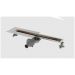 Душевой лоток Богеме INFINITY с микролифтом 60см, нерж.сталь BRUSHED BRONZE 981-60-BRB, Boheme