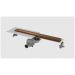 Душевой лоток Богеме Premium Linear 80см, нержавеющая сталь BRUSHED BRONZE 982-80-BRB, Boheme 80см