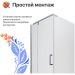 Душевой уголок Диво Тольятти 90х90 профиль хром глянцевый, Щ0000055600, Diwo