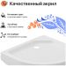Поддон для душа Диво 17-90 90х90 низкий, Щ0000055625, Diwo
