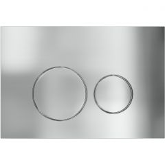 Клавиша смыва Creto (Крето) Snap 1.1 для унитаза, глянцевый хром KL-CR-1.1-CH