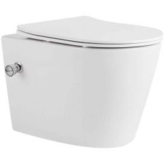 Унитаз подвесной Тритон Pro Verso VO-0832 Bidet сиденье, фурнитура, с функцией биде (Щ0000060851)