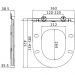 Сиденье для унитаза AM.PM Spirit V2.0, микролифт, белый, C707857WH