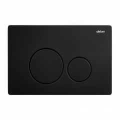 Кнопка смыва Abber (Аббер) AC0121MB черная матовая