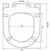 Унитаз подвесной Боччи V-Tondo Rimless 1417-001-0129 сиденье ARTIQ Okus Slim SO с микролифтом, Bocchi