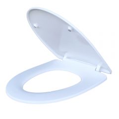 Сиденье EvaGold ДП с доводчиком для унитаза SM9612 тонкое EG310047 белый