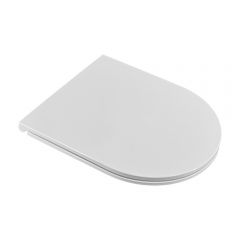 Сиденье EvaGold (Еваголд) ДП с доводчиком для унитаза K501, K504 EG310069 белый