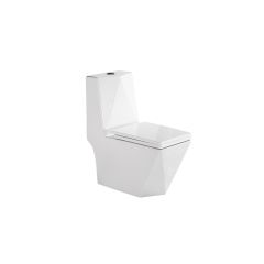 Унитаз-моноблок EvaGold T1029, сиденье ДП. арматура (с гофрой и подводкой) EG050031 белый
