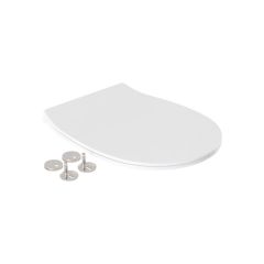 Сиденье для унитаза Allen Brau Fantasy Smartfix, Soft-Close 4.11005.20, белый