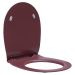 Сиденье для унитаза Allen Brau Fantasy Smartfix, Soft-Close 4.11005.BD, бордо
