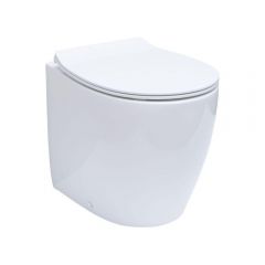 Унитаз приставной Allen Brau Fantasy 4.11007.20 белый глянец