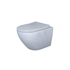 Унитаз подвесной Gid Convexo 49x36x35.5см, Ws2198 (СС) 62228Y, под камень глянцевый