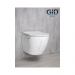 Унитаз подвесной Gid Convexo 49x36x35.5см, Ws2198 (СС) 62228Y, под камень глянцевый
