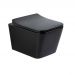 Унитаз подвесной Gid Cuadrado 52x36x33.5см, Tr2144Bm 62225Y, черный матовый