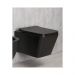 Унитаз подвесной Gid Cuadrado 52x36x33.5см, Tr2144Bm 62225Y, черный матовый