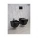 Унитаз подвесной Gid Cuadrado 52x36x33.5см, Tr2144BL 62224Y, черная глянцевая